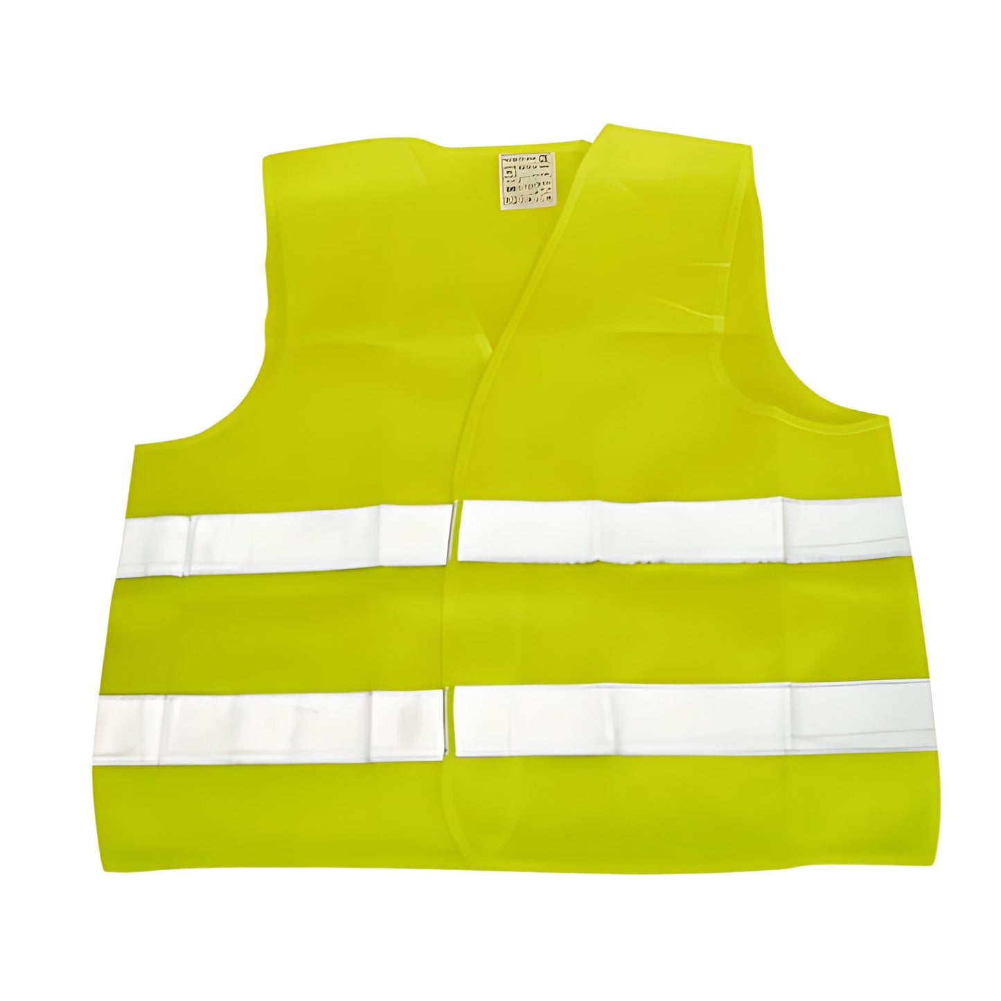 Hi Vis Waistcoat Yellow X Large 44-50" 113-125Cm Chest Xl Washable Maypole MP119