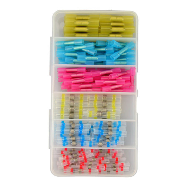 Heatshrink Terminal Assortments 150 Red Yellow and Blue 6 Compartments Ctie CSBA1
