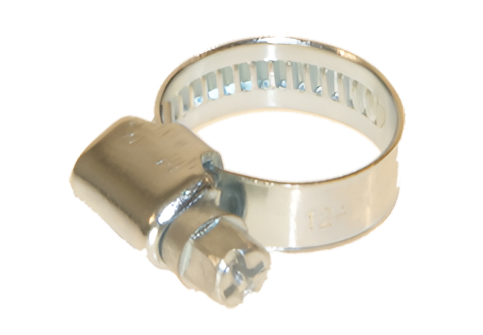 1x 12-20mm Hose Clip - Worm Drive, Zinc Plated CurrentCare 00-MSE