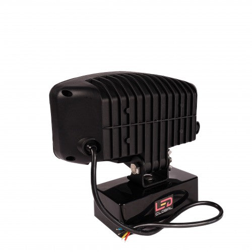 80 Watt Jumbo LED Driving Spot Light with 2 Colour Options Position Light IP68 ECE White or Amber LED Global LG888
