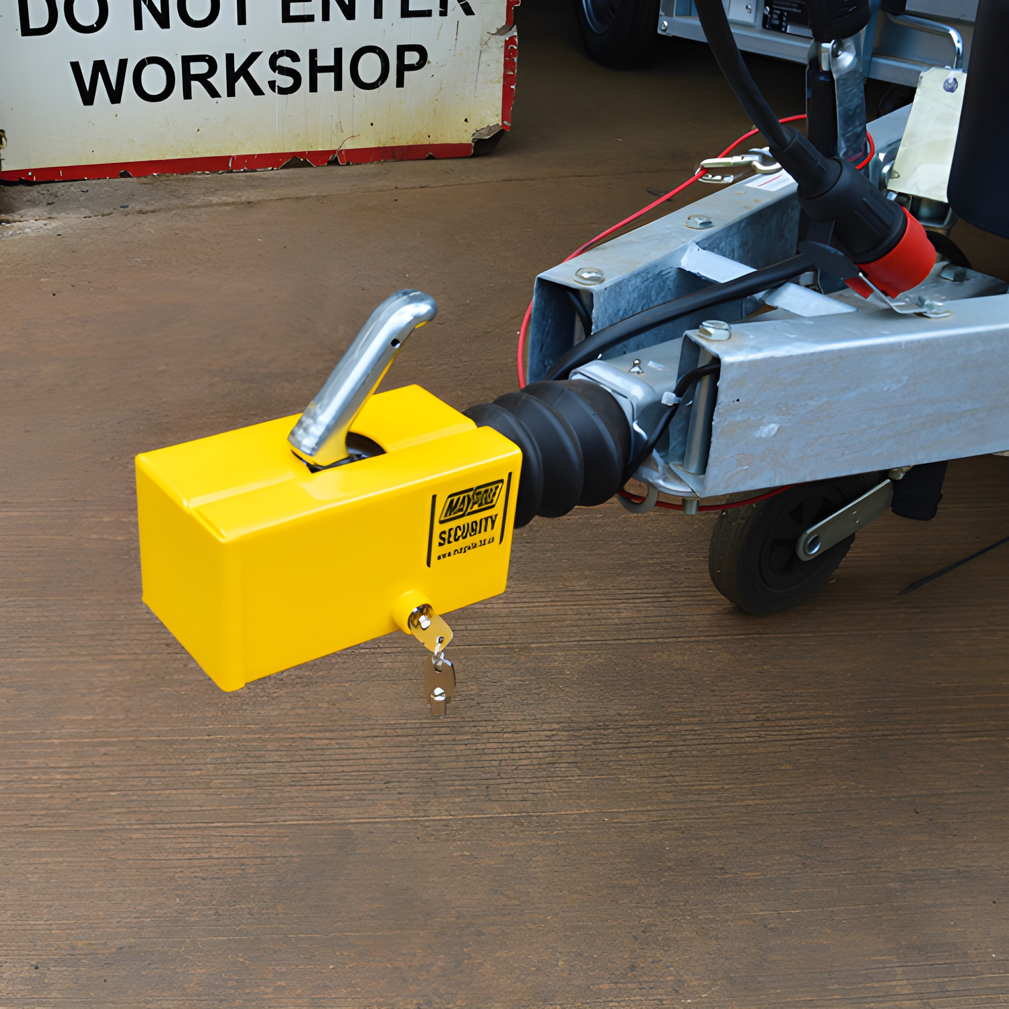 Alko Hitch Lock Stronghold Strong Box Steelpress, Knott Genuine Maypole MP5411