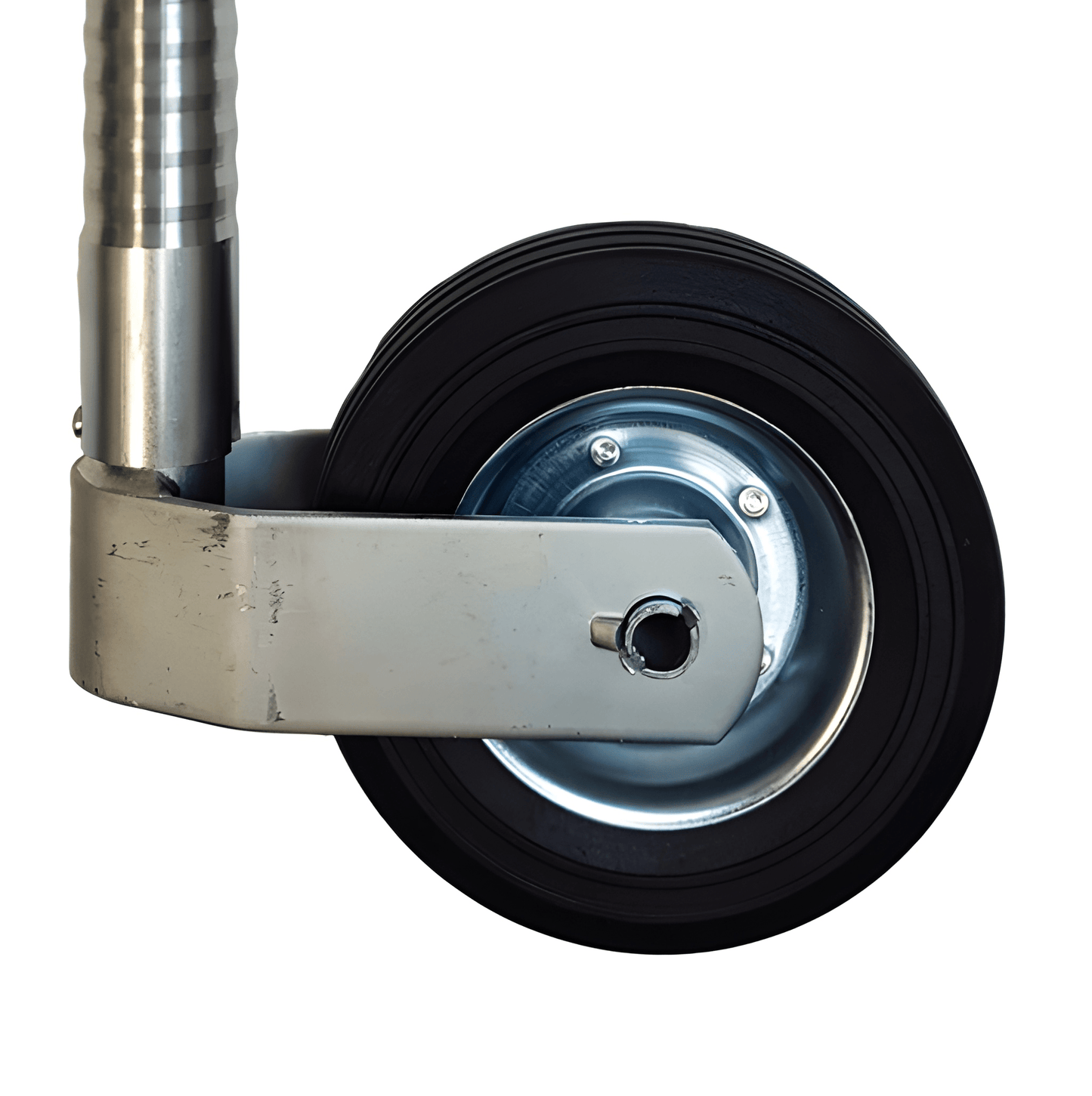 Replacement Steel Wheel, Spare Wheel for MP9742 Jockey Wheel 200 x 58mm rubber tyre 300Kg MP97426