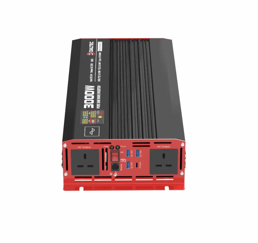 Daltec 3000W Power Inverter DC 12V to 230V AC Converter with AC Outlet and 5V 2.1A USB Car Charger - Mid-Ulster Rotating Electrics Ltd