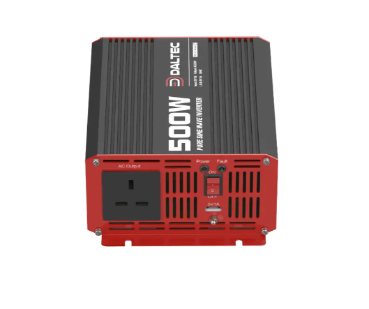 12V 500W Pure Sine Wave Power Inverter (12v DC-240v AC) USB Car Charger Daltec D-POW-01001