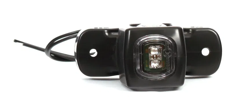 12V/24V Side Marker White LED Light 33CM Cable WAS286
