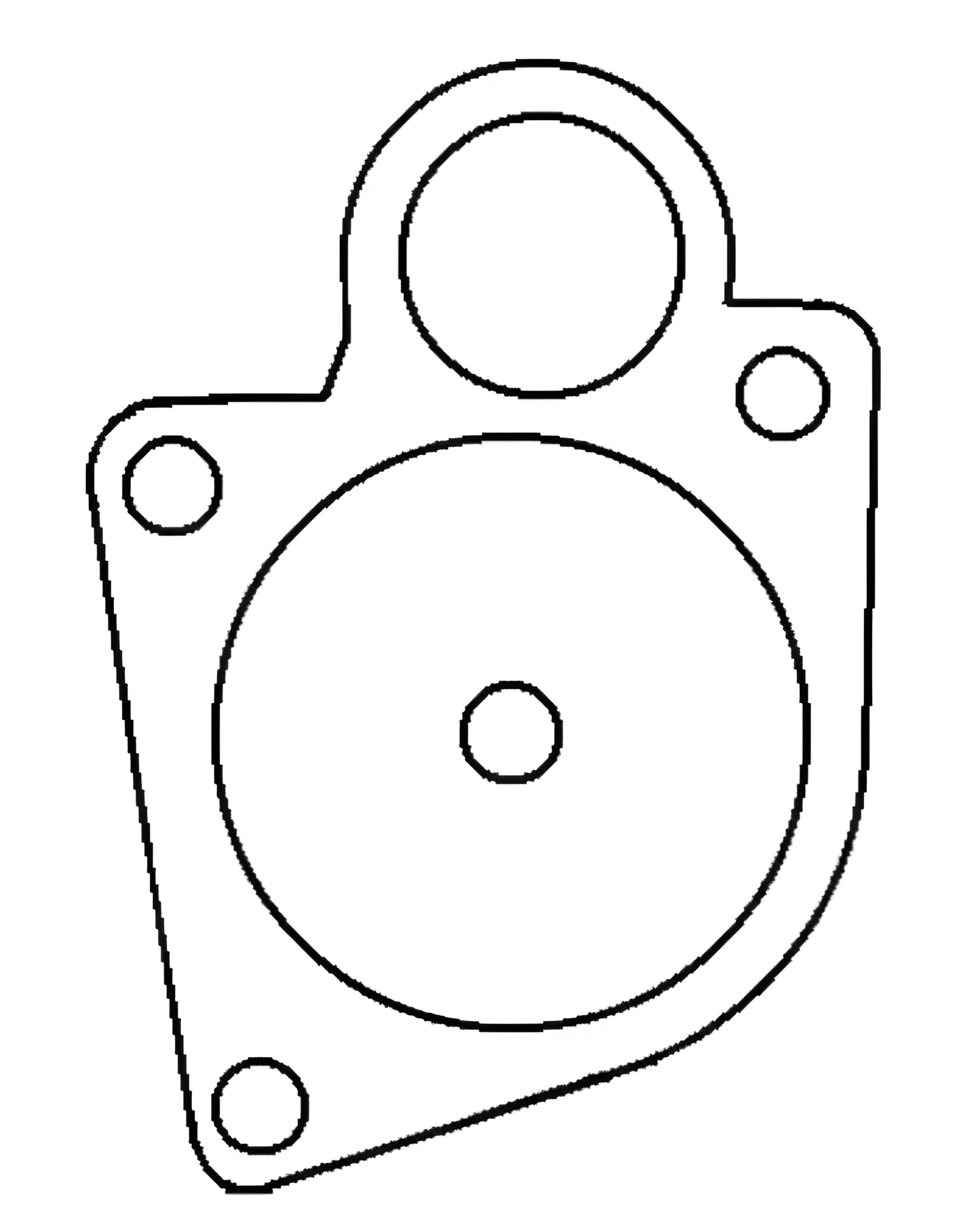 New 12V 2.8KW Starter Motor 10 Teeth Fits Buhrer Ford, New Holland Etc. 110462/STR25012