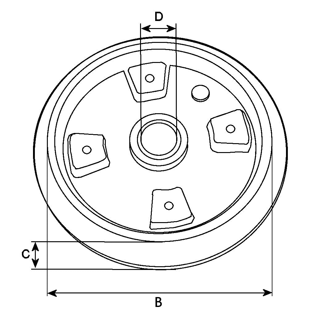 Starter Bracket End Plate Lucas Fits Massey Perkins Case M50 M127 Cargo 137719
