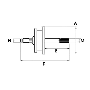 Starter Motor Drive Pinion Bendix HC-CARGO Replacing MITSUBISHI 18 Spline SDV38603 132386