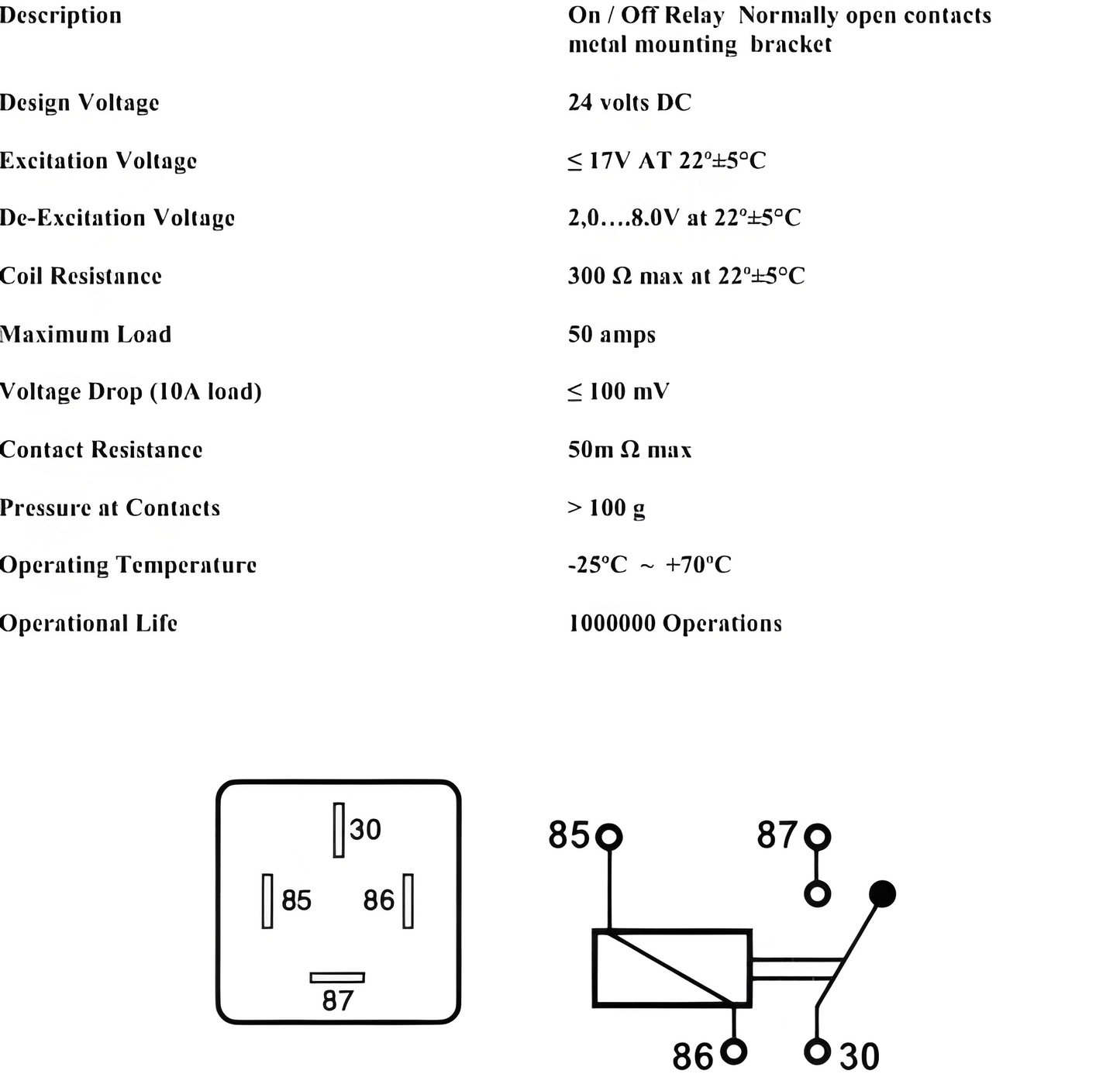 technical datasheet for ed543 showing diagrams, measurements and description