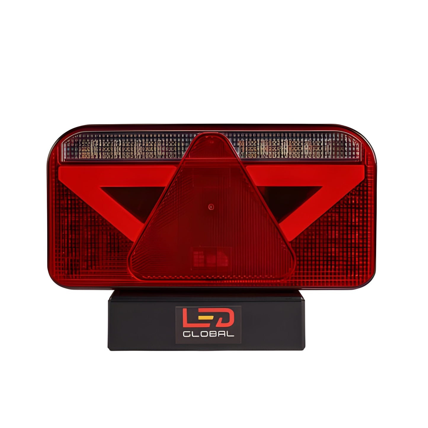 LED Tail Lamp 9-33 Volts Led Stop, Tail, Indicator, Fog, Reverse, Reflector, Triangle, built in Smart Resistor ECE and EMC Approved LED Global LG574 LH