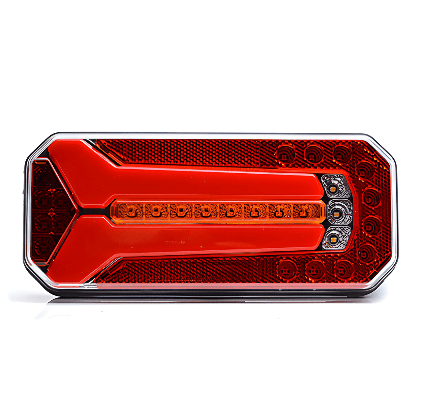 12v / 24v RECTANGULAR MAYPOLE REAR COMBINATION LIGHT STOP TAIL INDICATOR TRAILER WAS W150 MP8830B