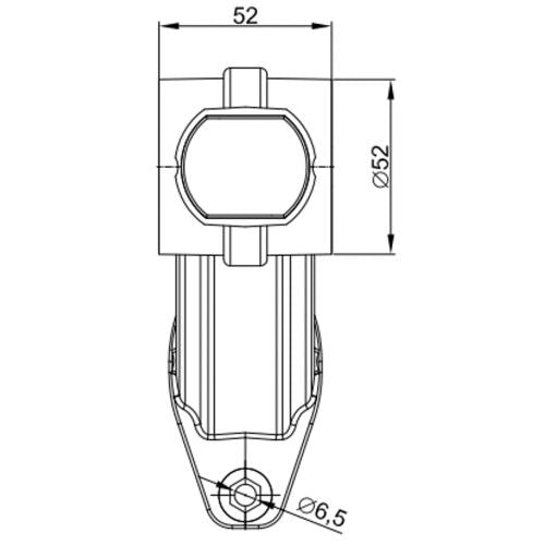 3 FUNCTION LED 90 DEGREE STALK MARKER LIGHT (LH) LED GLOBAL LG175