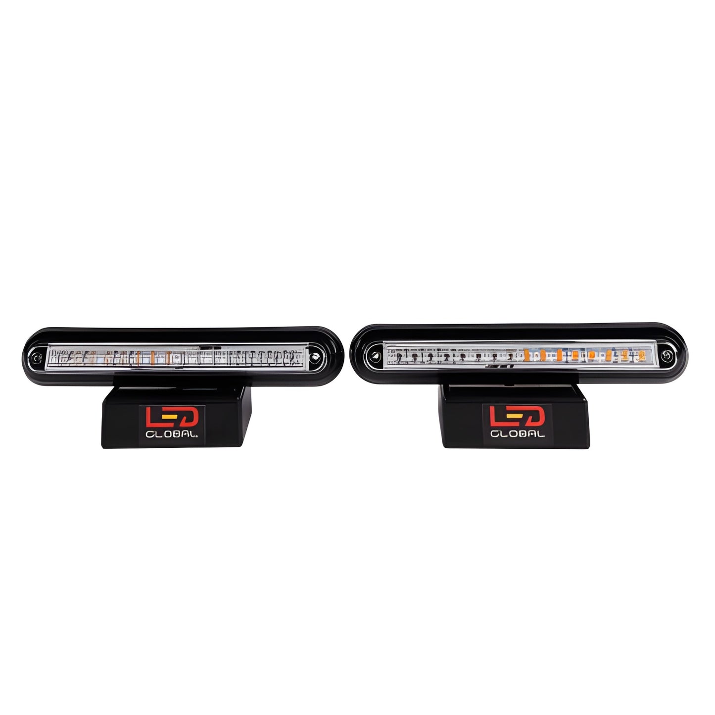 LED Slim Combination Lamp Pair Stop, Tail, Indicator 9 - 33 Volts 16 LEDs CE Approved LED Global LG530