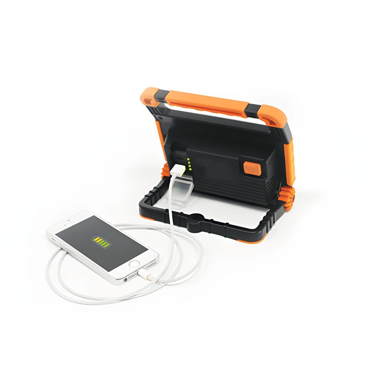 LED Slimline Work Light Portable Flood Lamp 20W and Power Bank Maypole MP4059