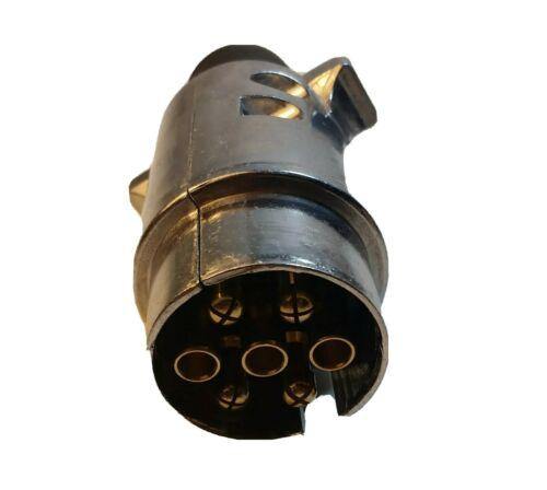 7 Pin Trailer Plug Aluminium Towing Self Wire 12V 12N Car Van Maypole Mp24B - Mid-Ulster Rotating Electrics Ltd