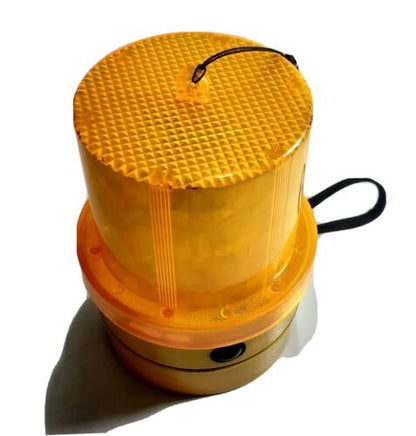 Magnetic Mount Beacon Amber Led Flasher D Cell Battery Powered Cargo 172253 - Mid-Ulster Rotating Electrics Ltd