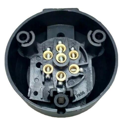 7 Pin Trailer Socket Wiring Plastic 12V 12N Towing Tow Bar Car Van Maypole Mp23B - Mid-Ulster Rotating Electrics Ltd
