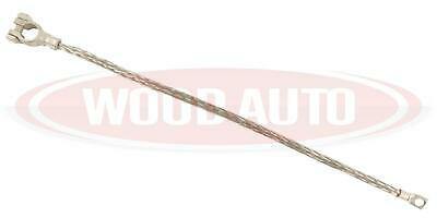 Braided Battery Lead 18" M8 130 Amp 19Mm Terminal Earth Cable Wood Auto Bet1103 - Mid-Ulster Rotating Electrics Ltd
