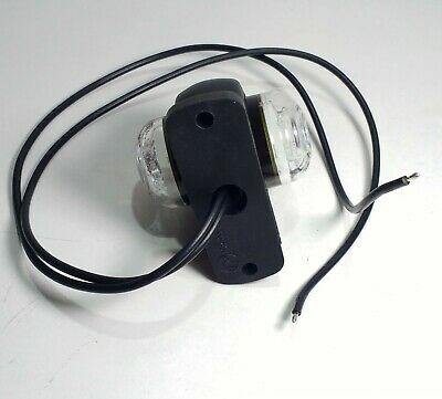 2 X Led Side Marker Outline Light Rubber White Front Red Rear 12V 24V Was Was275 - Mid-Ulster Rotating Electrics Ltd