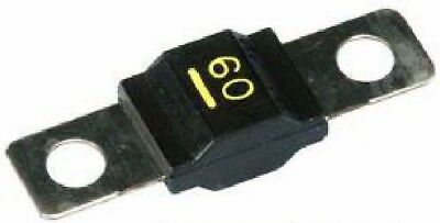 Midi Fuse 60 Amp Littelfuse Bolt Down Yellow M5 12V 24V 32V Cargo 192430 - Mid-Ulster Rotating Electrics Ltd