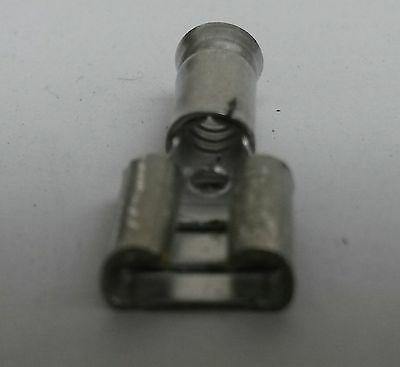 100X 6.3Mm Insulated Blue Female Spade Terminals Crimp Ctie Uk T2Pofti63508 - Mid-Ulster Rotating Electrics Ltd