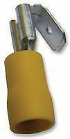 100X 6.3Mm Yellow Piggy Back Spade Terminals Connectors Crimp Ctie Uk T3Pb63508 - Mid-Ulster Rotating Electrics Ltd