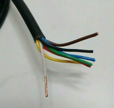 30M Reel 14 Amp 7 Core Trailer Automarine 12V 24V Thin Wall Car Cable Wire - Mid-Ulster Rotating Electrics Ltd