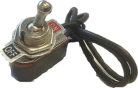 On Off Toggle Switch Dolly With Flying Leads Robinson K865 - Mid-Ulster Rotating Electrics Ltd
