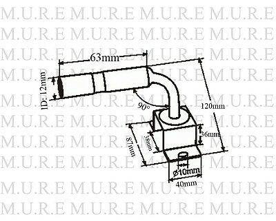 Massey Ferguson Tractor Beacon Holder Beacon Bracket 90 Degree Maypole Mp4442B - Mid-Ulster Rotating Electrics Ltd