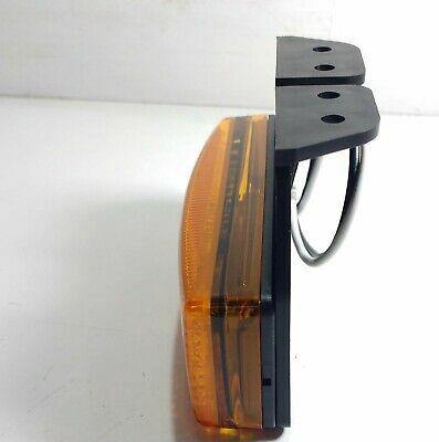 Amber Side Outline Marker Lamp With Angled Bracket 12V 24V Led Autolamps 1491Am - Mid-Ulster Rotating Electrics Ltd