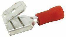 100 X 6.3Mm Red Piggy Back Spade Terminals Connectors Crimp Ctie Uk T1Pb63508 - Mid-Ulster Rotating Electrics Ltd