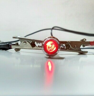 5X Led Warning Indicator Round Panel Light Lamp Various 12V 24V Cargo - Mid-Ulster Rotating Electrics Ltd