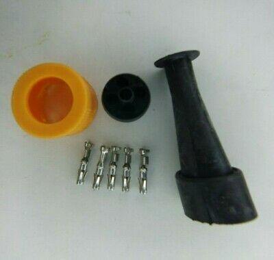 Yellow Ajba Plug 5 Pin Bayonet Plug Trailer Towing Maypole Genuine Mp8306B - Mid-Ulster Rotating Electrics Ltd