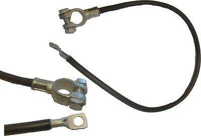 Battery Lead Black 16Mm Squared 300Mm Long M8 Eye Earth Cable Wood Auto Bal1101B - Mid-Ulster Rotating Electrics Ltd