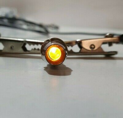 5X Led Warning Indicator Round Panel Light Lamp Various 12V 24V Cargo - Mid-Ulster Rotating Electrics Ltd