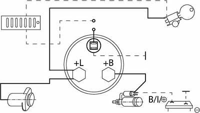 Amp Meter Gauge Battery Ammeter 30-0-30 Vintage Car Tractor Cargo 12V 24V 160697 - Mid-Ulster Rotating Electrics Ltd
