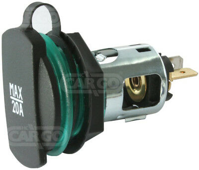 Cigarette Auxillary Supply Socket Lighter Power 6V 12V 24V 20A Cargo 160409 - Mid-Ulster Rotating Electrics Ltd