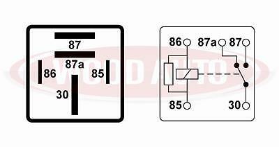 5 Pin Heavy Duty Changeover Relay Switch 24V 70A Wood Auto Rly1033 - Mid-Ulster Rotating Electrics Ltd