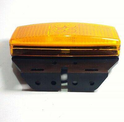 Amber Side Outline Marker Lamp With Angled Bracket 12V 24V Led Autolamps 1491Am - Mid-Ulster Rotating Electrics Ltd
