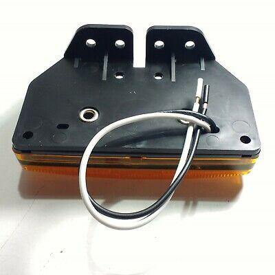 Amber Side Outline Marker Lamp With Angled Bracket 12V 24V Led Autolamps 1491Am - Mid-Ulster Rotating Electrics Ltd