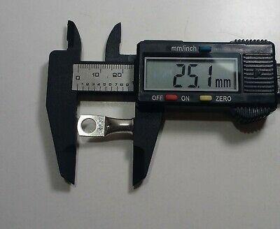 5X 10Mm X M6 Copper Tube Crimp Terminal Ring Battery Cable Eye Wood Auto Ctt1006 - Mid-Ulster Rotating Electrics Ltd