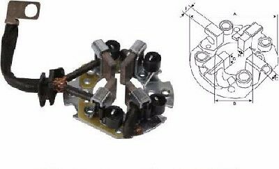 Starter Brush Gear Mitsubishi 12V Peugeot Citroen Chrysler Jeep Cargo 133342 - Mid-Ulster Rotating Electrics Ltd