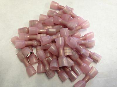 10 X 6.3Mm Fully Insulated Red Female Spade Duraseal Type Terminals Mure Hs10 - Mid-Ulster Rotating Electrics Ltd