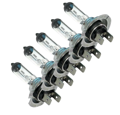 5X H7 Bulb 12V 55W Px22D For Car Fog And Headlights Halogen Carlex Blb477 - Mid-Ulster Rotating Electrics Ltd