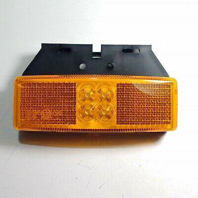 Amber Side Outline Marker Lamp With Angled Bracket 12V 24V Led Autolamps 1491Am - Mid-Ulster Rotating Electrics Ltd