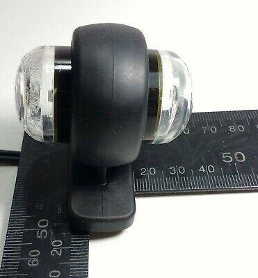 2 X Led Side Marker Outline Light Rubber White Front Red Rear 12V 24V Was Was275 - Mid-Ulster Rotating Electrics Ltd