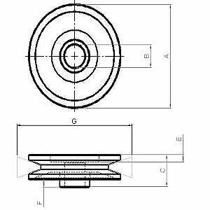 Lucas Acr Alternator Fan And Pulley A115 A133 23Acr 15mm Shaft Mure Acrxitassy - Mid-Ulster Rotating Electrics Ltd