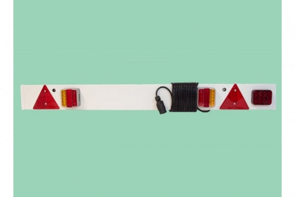 Maypole Trailer Lighting Board With 12v Multi Function Led Lights & Fog 1.3M Long With 6M Cable MP256PLED - Mid-Ulster Rotating Electrics Ltd