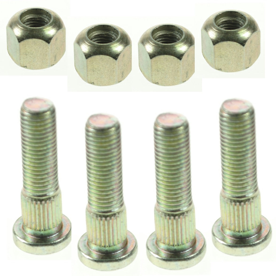 Unf Wheel Lug Nut & Studs Car Caravan Trailer 4 X 3/8 Maypole MP4185B & MP4186B
