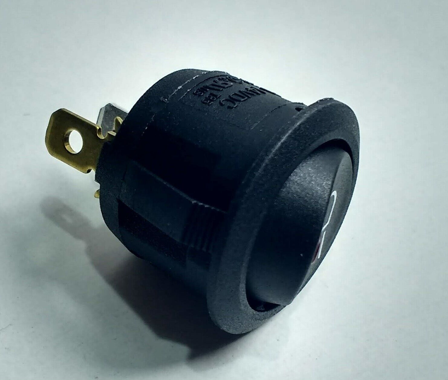 On Off Rocker Switch Round 12V Red Led Headlight Driving Lamp Logo Cargo 182386 - Mid-Ulster Rotating Electrics Ltd